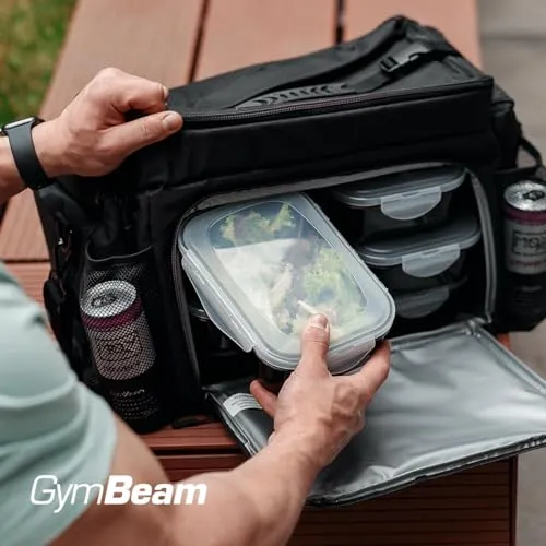 GymBeam Fit Prep Food Bag borsa termica 27,5 L 6 contenitori