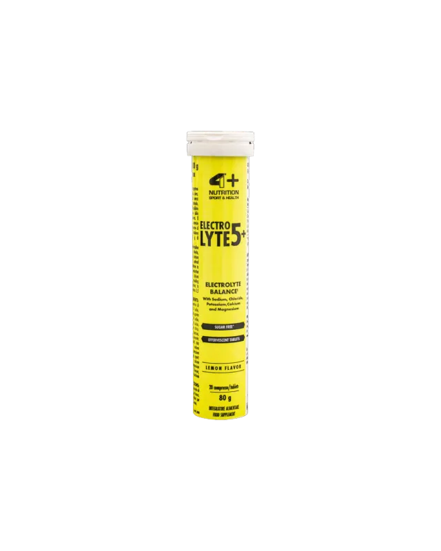 4 Plus Nutrition ELECTROLYTE 5+ Sali Minerali 20 Compresse Lemon