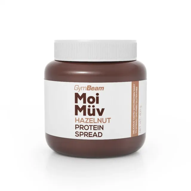 GymBeam MoiMüv Crema Proteica 400g dreamy hazelnut