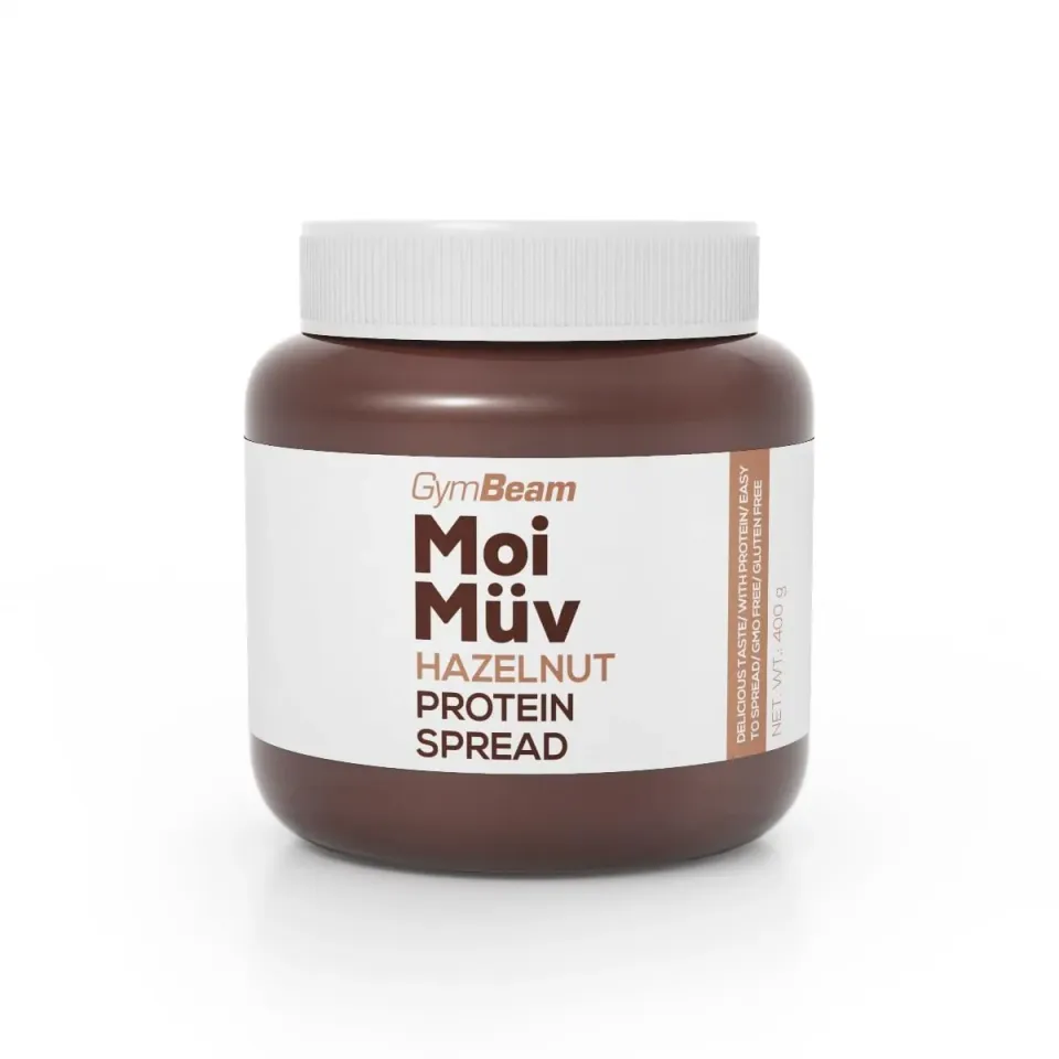 GymBeam MoiMüv Crema Proteica 400g dreamy hazelnut