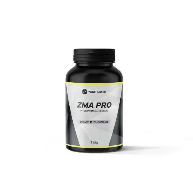 Push More ZMA Pro integratore 120 capsule zinco magnesio