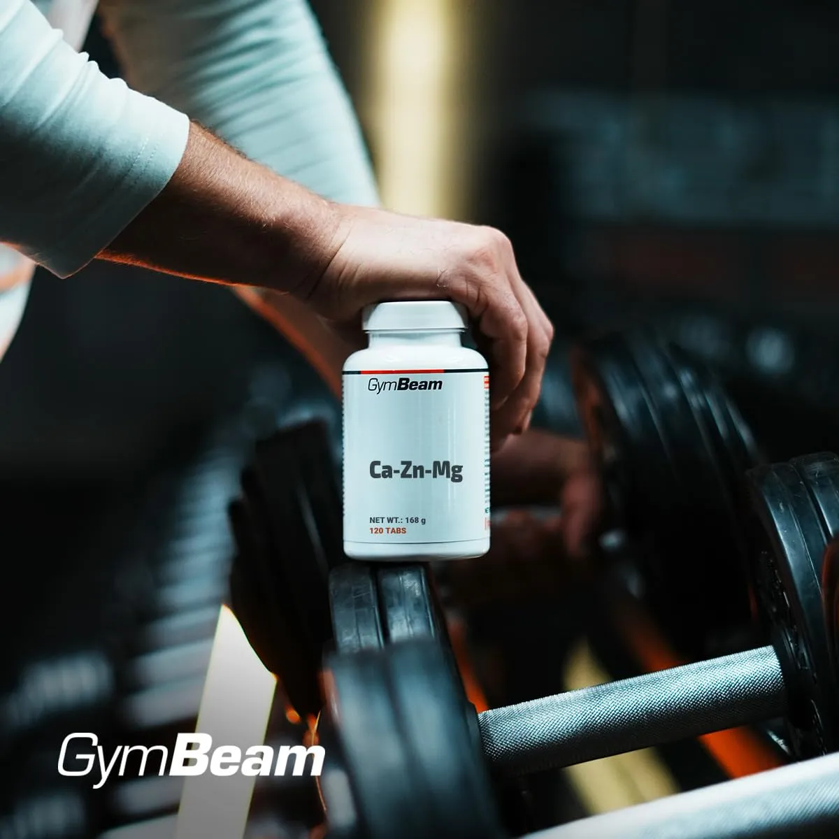 GymBeam Ca-Zn-Mg Integratore 60 Compresse Minerali