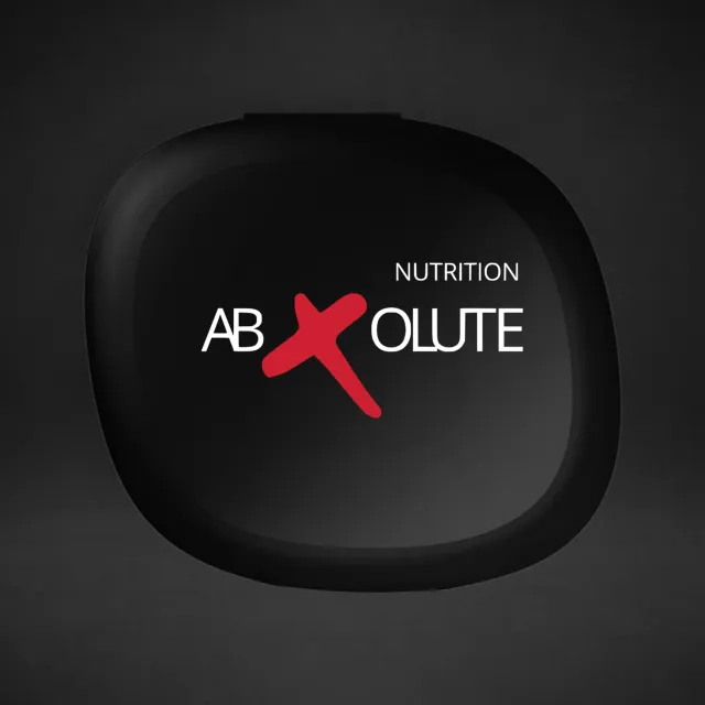 ABXOLUTE Pillbox Portapillole 5 Scompartimenti Compatto