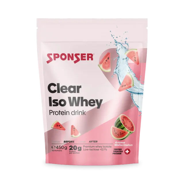 Sponser Clear Iso Whey Proteine Clear Anguria Busta 450 g Isolate