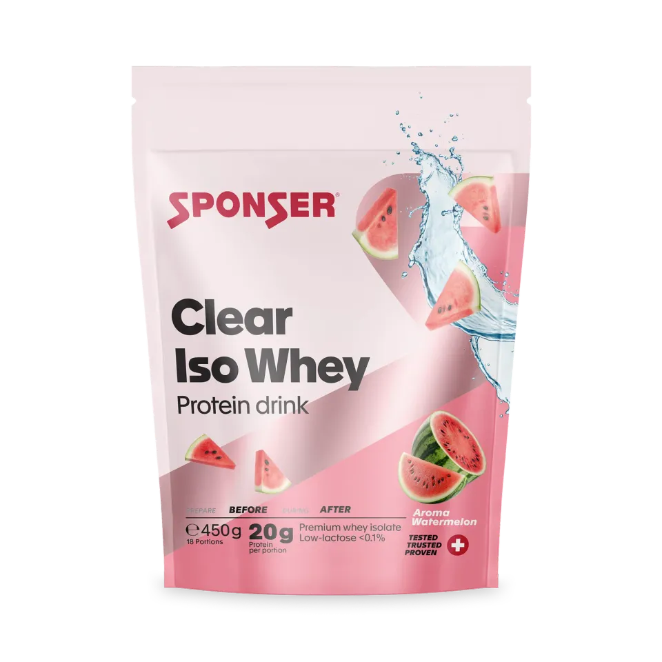 Sponser Clear Iso Whey Proteine Clear Anguria Busta 450 g Isolate