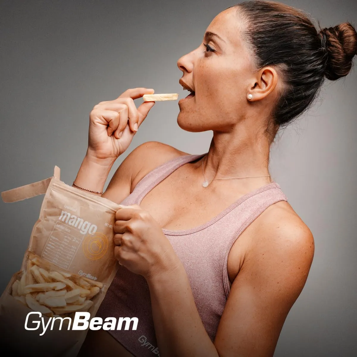 GymBeam Mango Liofilizzato frutta 100% frutta senza zuccheri