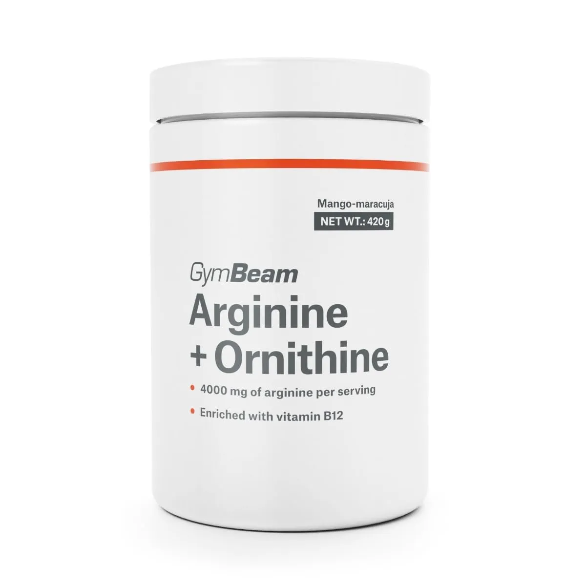 GymBeam Arginina Ornitina polvere 420 g lemon lime B12