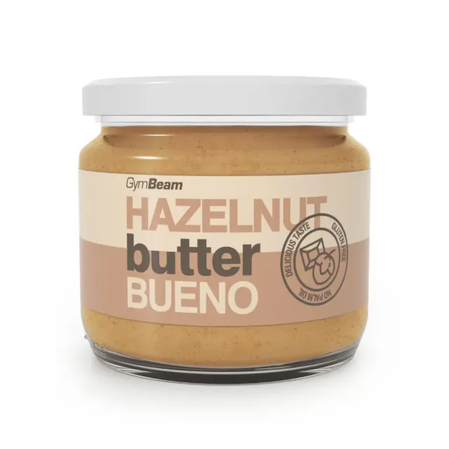 GymBeam Burro di Nocciole Bueno senza glutine