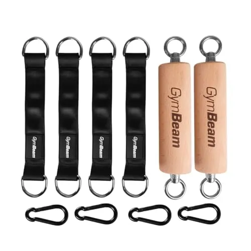 GymBeam Grip Sticks Sospensione Presa Trazioni Arrampicata Legno