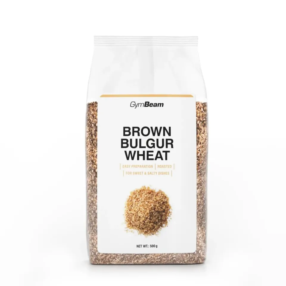 GymBeam Bulgur Scuro Cereale 500g Nocciola Proteine