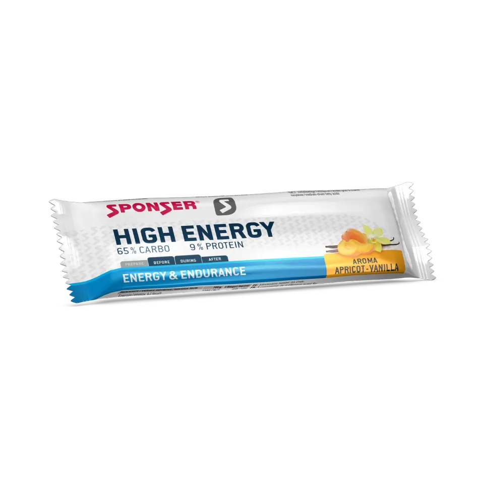 Sponser High Energy Bar Albicocca-Vaniglia barretta 45 g