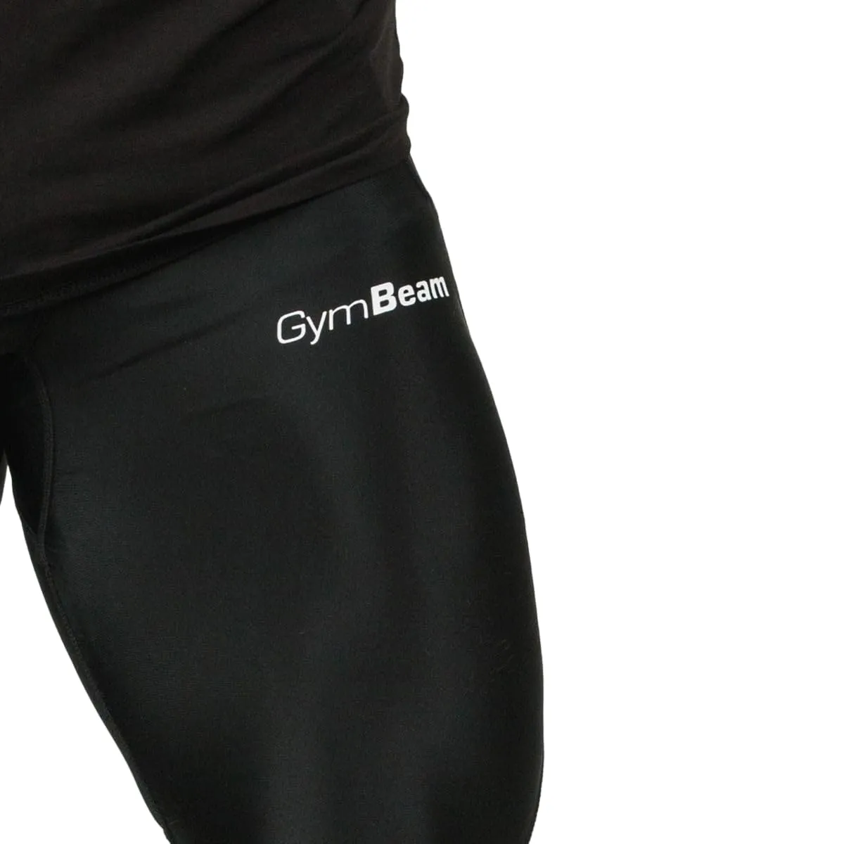GymBeam Compressione leggings uomo black traspiranti recupero