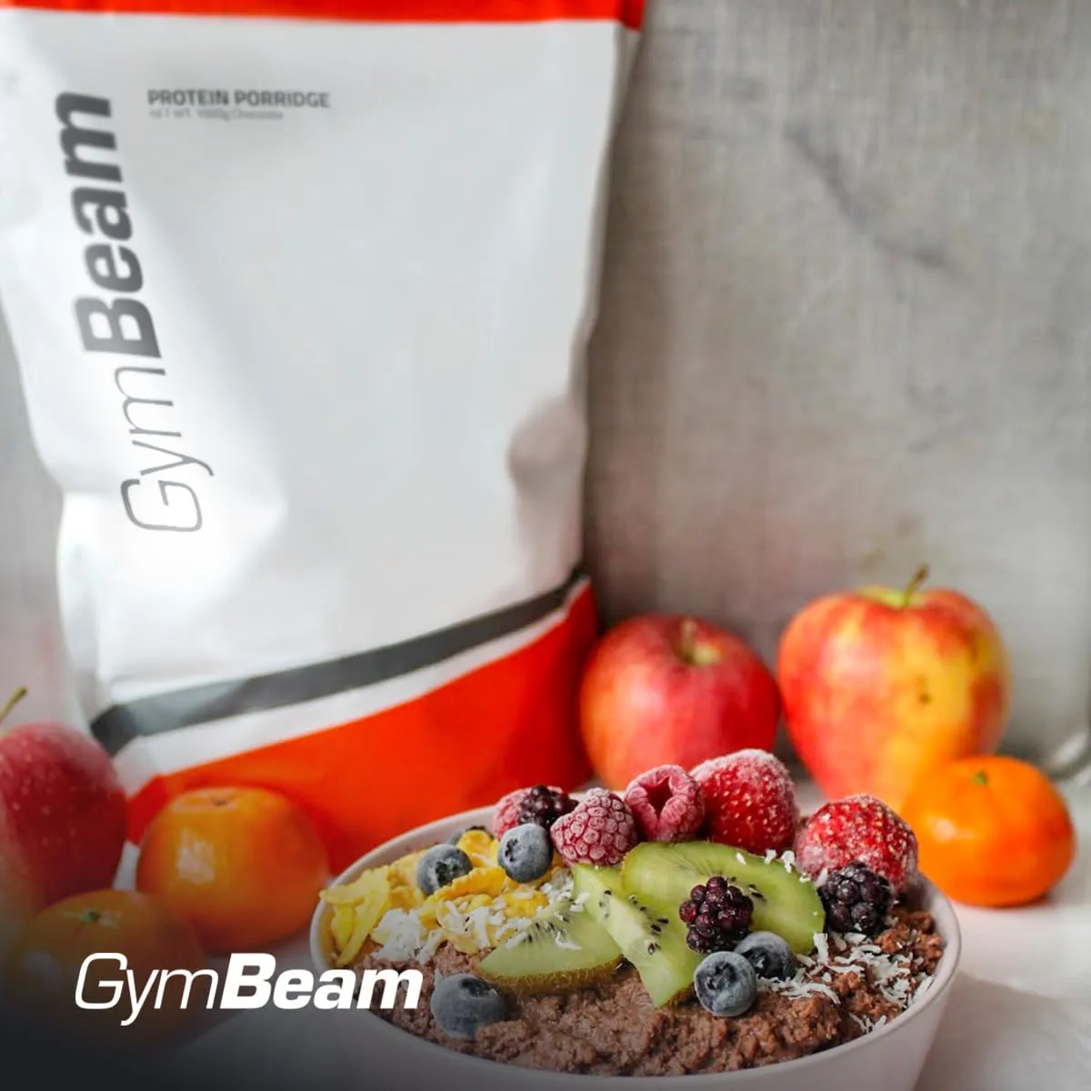 GymBeam Porridge Proteico 1000g banana 24g proteine