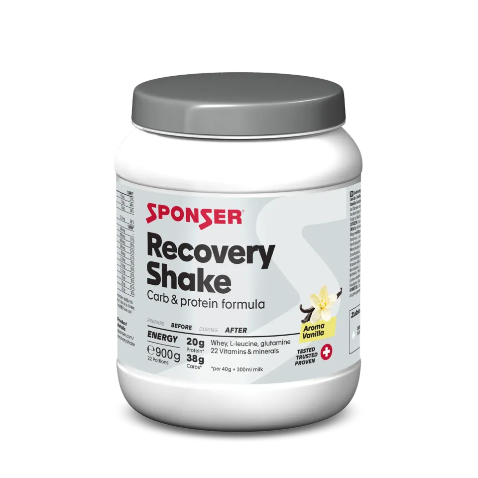 Sponser Recovery Shake proteine recupero vaniglia 900 g
