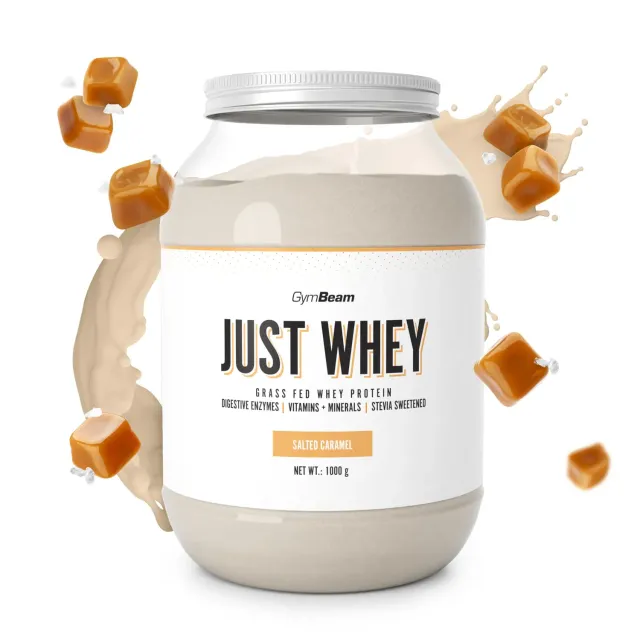 GymBeam Just Whey proteine 1000 g caramello salato