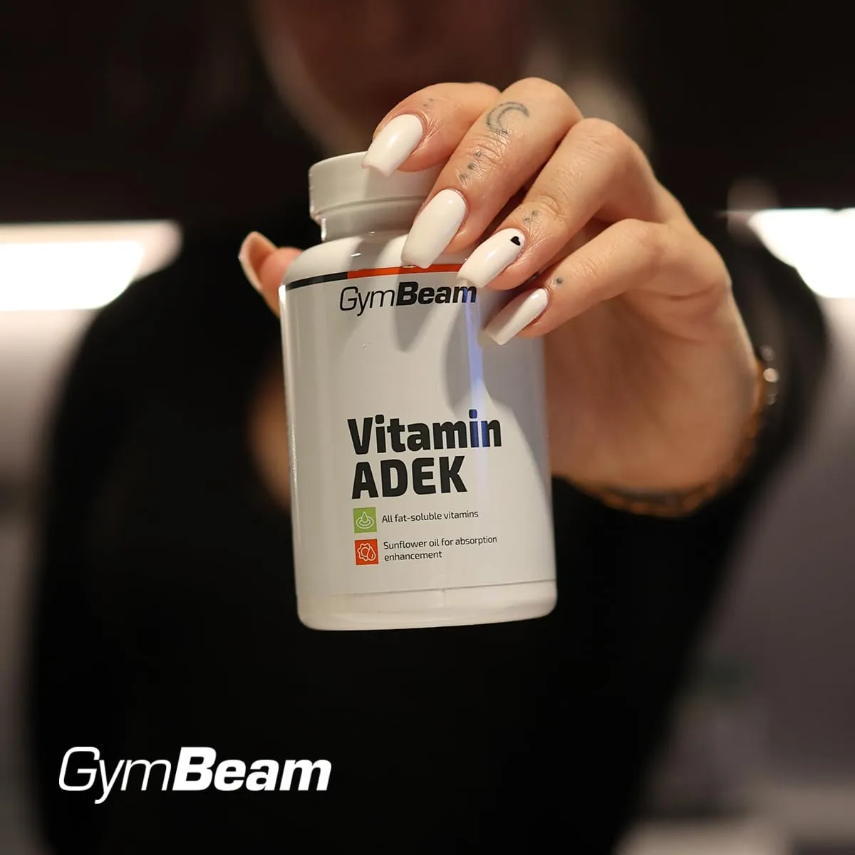 GymBeam Vitamina ADEK Integratore 90 Capsule per Ossa