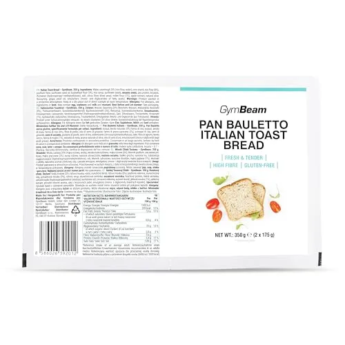 GymBeam Bread Pane Bauletto Senza Glutine 350 g
