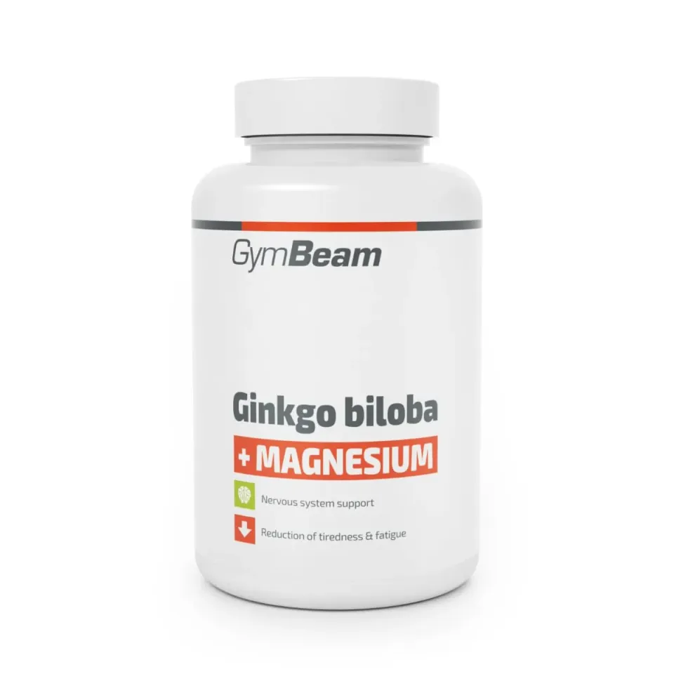 GymBeam Ginkgo Biloba e Magnesio capsule 90 cps anti fatica