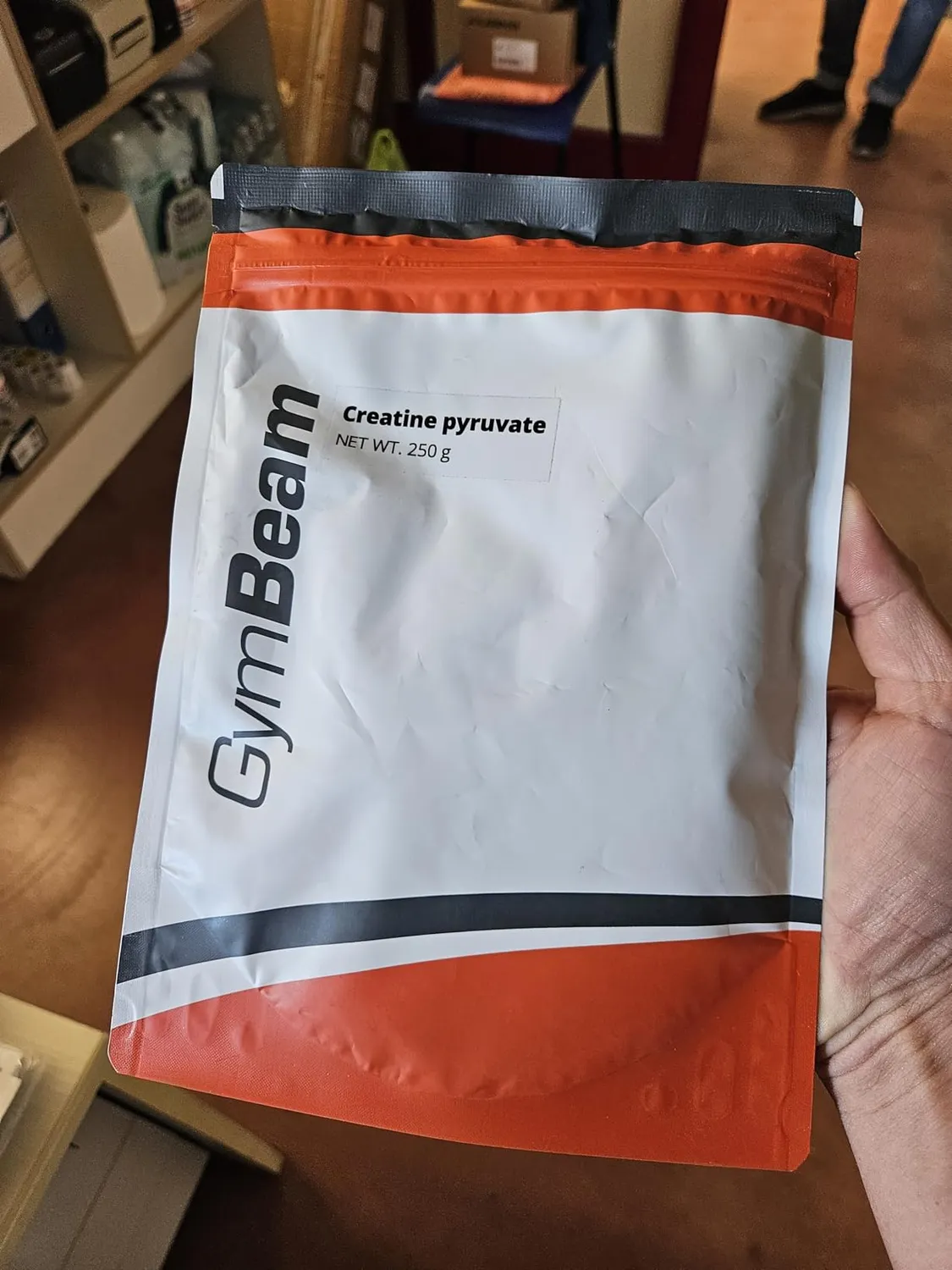 GymBeam Creatina Piruvato Polvere Prestazioni Alta Qualità