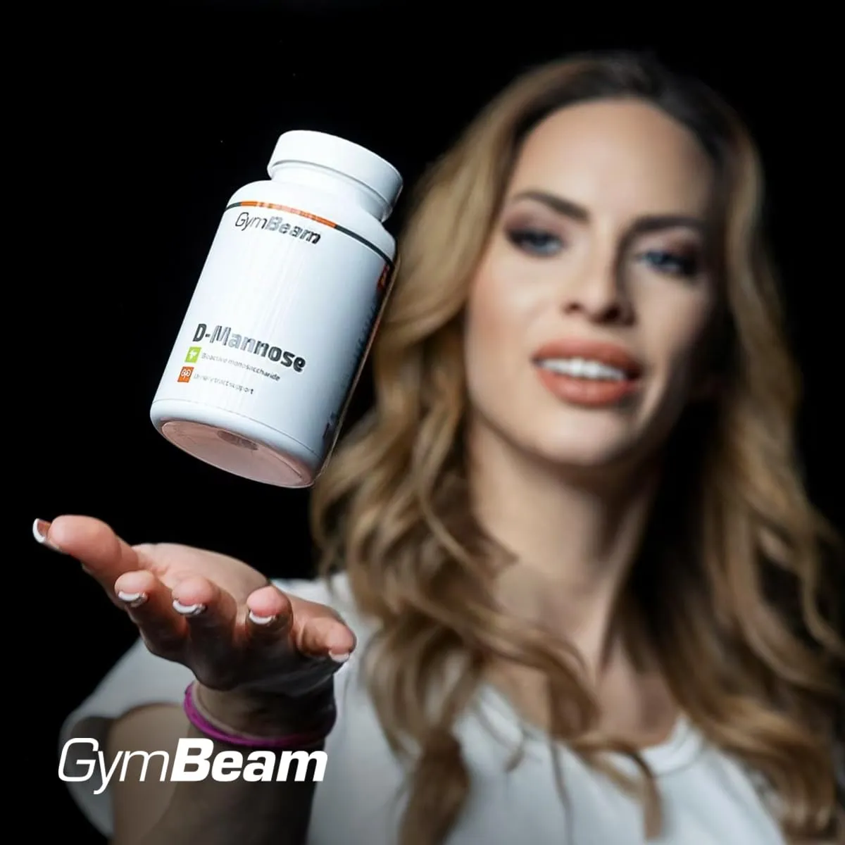 GymBeam D-Mannosio capsule 90 cps vie urinarie 1500 mg