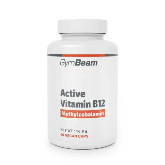 GymBeam Vitamina B12 Attiva Metilcobalamina capsule 60 cps vegano