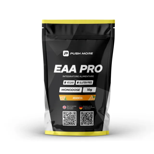 Push More EAA Pro aminoacidi essenziali tester 10 g
