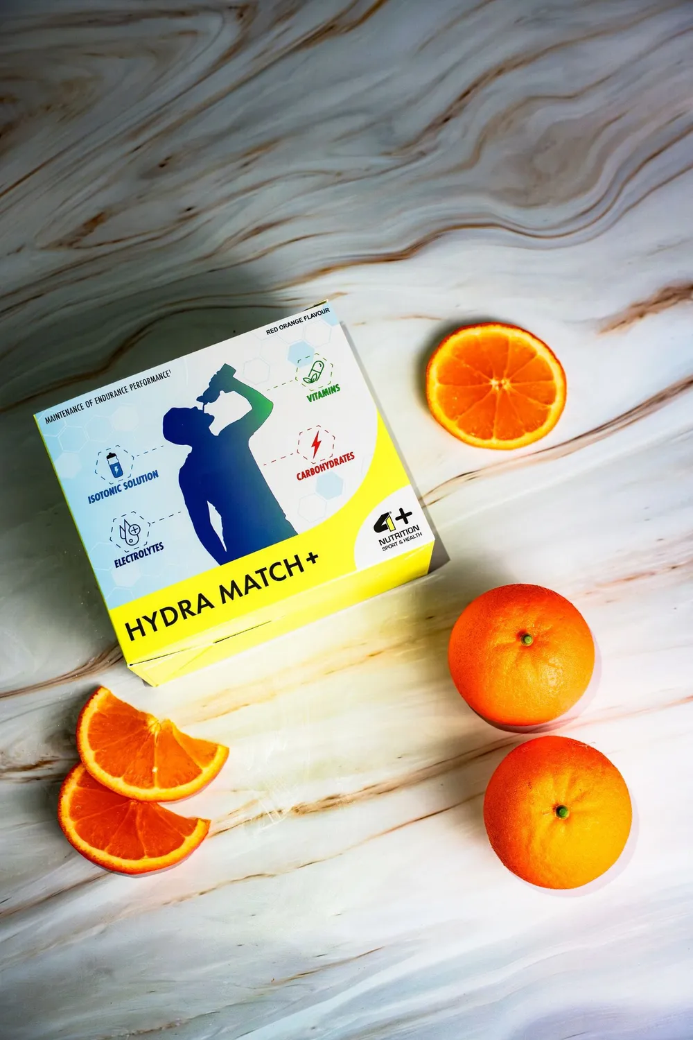 4 Plus Nutrition Hydra Match+ sali minerali 20 bustine energia