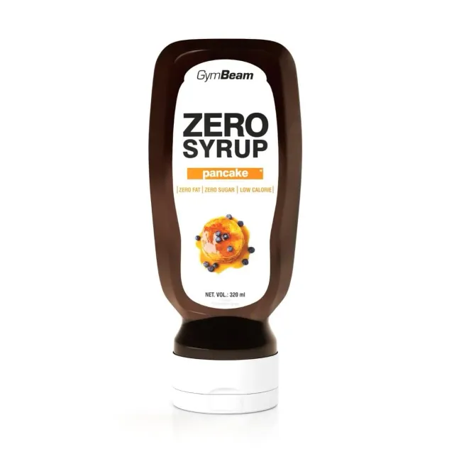 GymBeam Sciroppo Zero Pancake 320 ml Zero Calorie