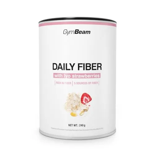 GymBeam Daily Fiber fibre in polvere 240g con psillio