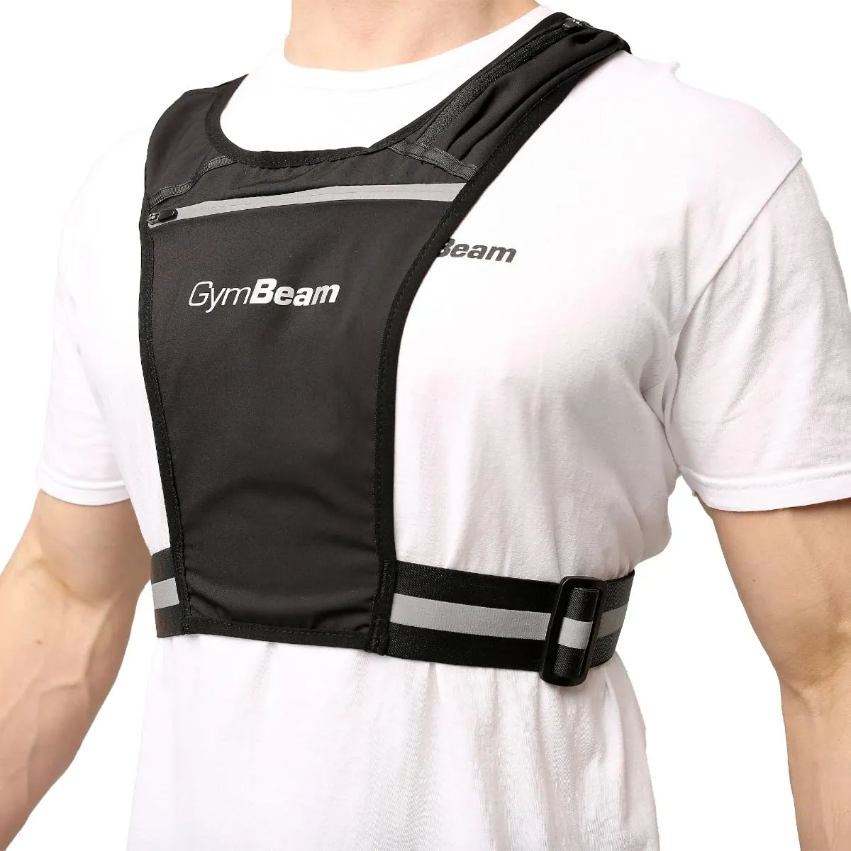 GymBeam Pulse Gilet Riflettente Running Alta Visibilita
