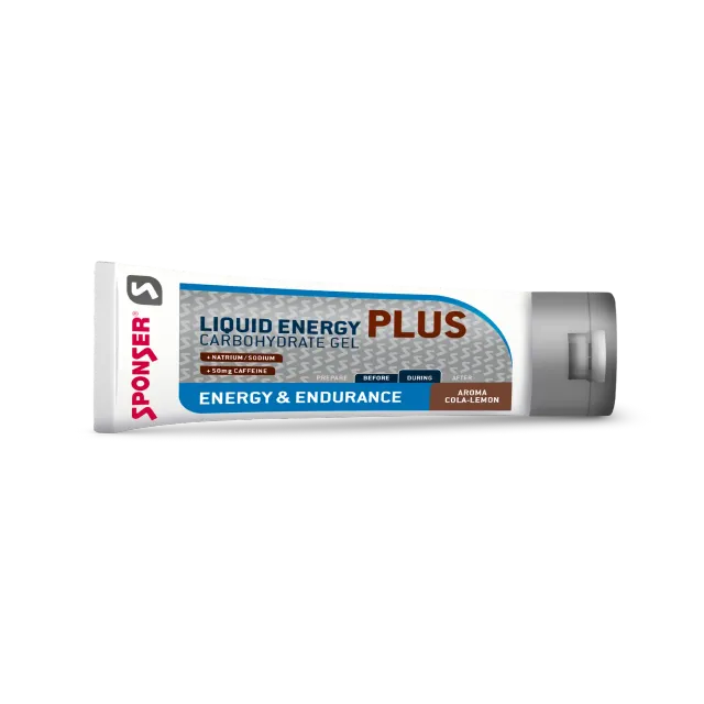Sponser Liquid Energy Plus gel Cola-Lemon tubo 70 g con caffeina
