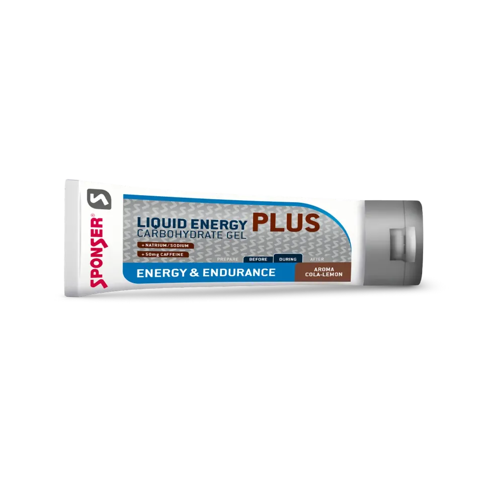 Sponser Liquid Energy Plus gel Cola-Lemon tubo 70 g con caffeina