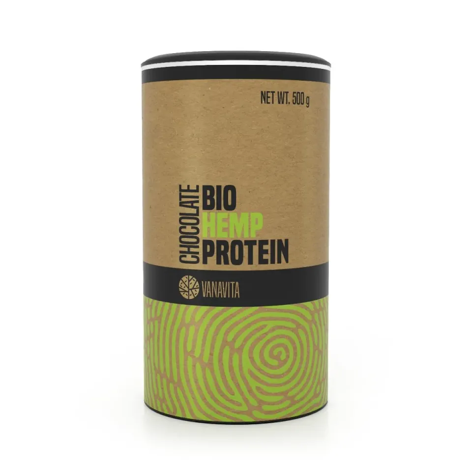 GymBeam Proteine Canapa BIO 500 g cioccolato
