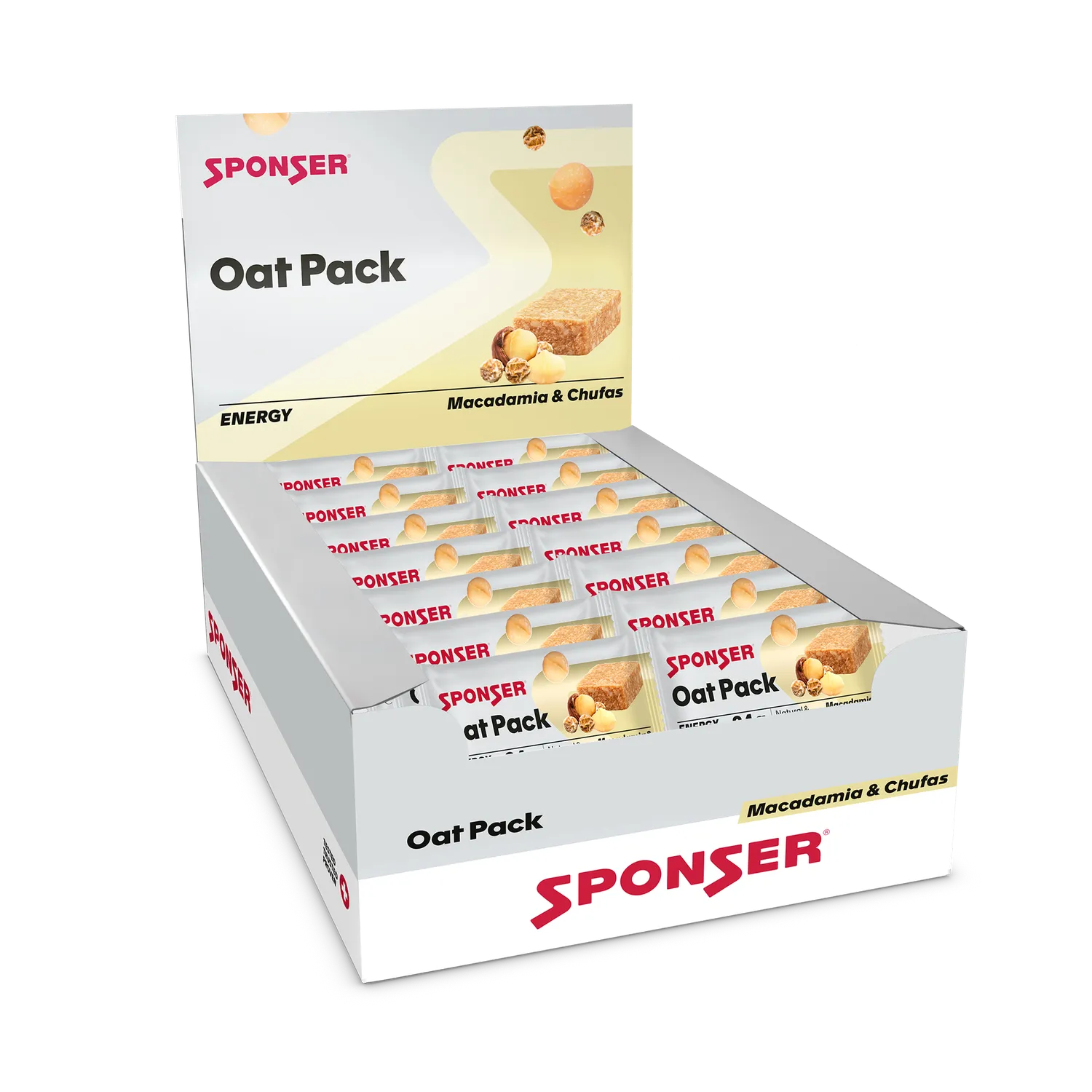 Sponser Oat Pack Macadamia barretta avena 60 g