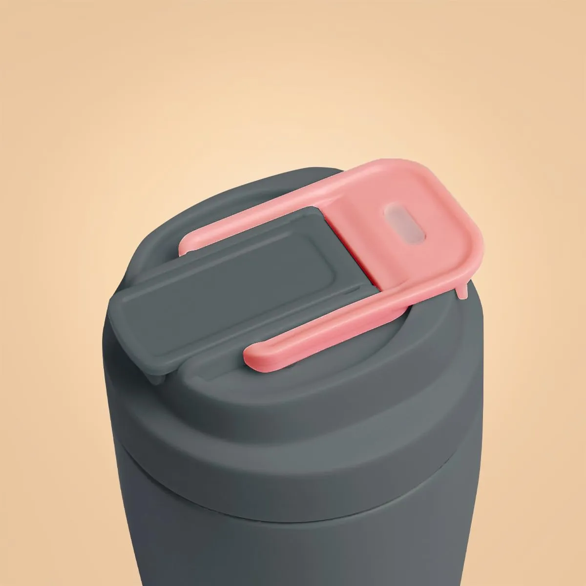 GymBeam BeastPink Bicchiere Termico con Cannuccia 500 ml Acciaio
