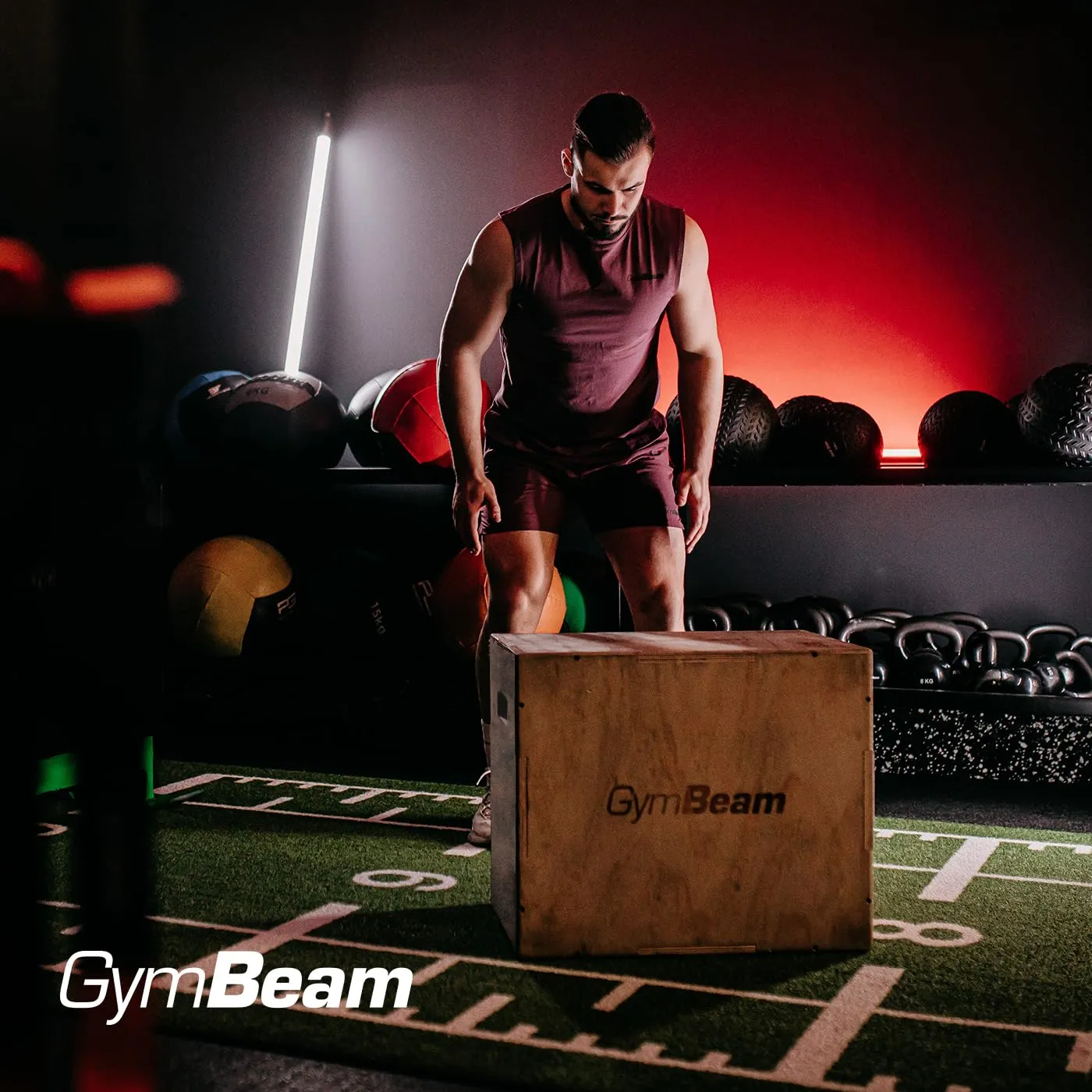 GymBeam Plyo Box Legno Box 40x51x61 cm 200 kg