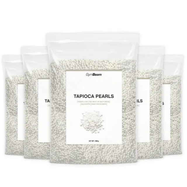 GymBeam Perle di Tapioca 500 g senza glutine vegane