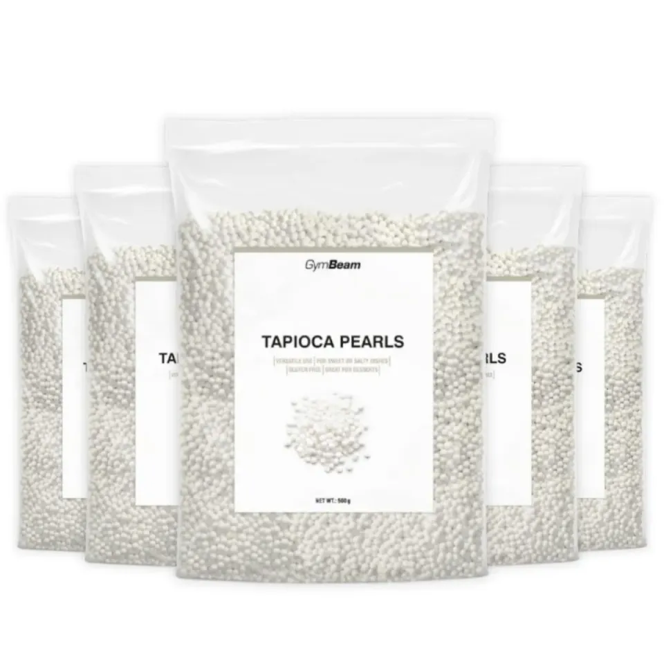 GymBeam Perle di Tapioca 500 g senza glutine vegane