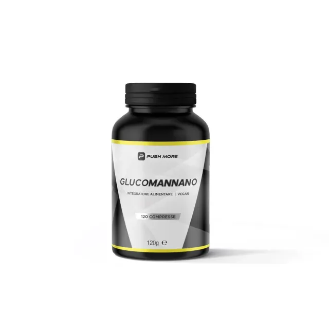 Push More Glucomannano Integratore 120 Compresse Sazietà