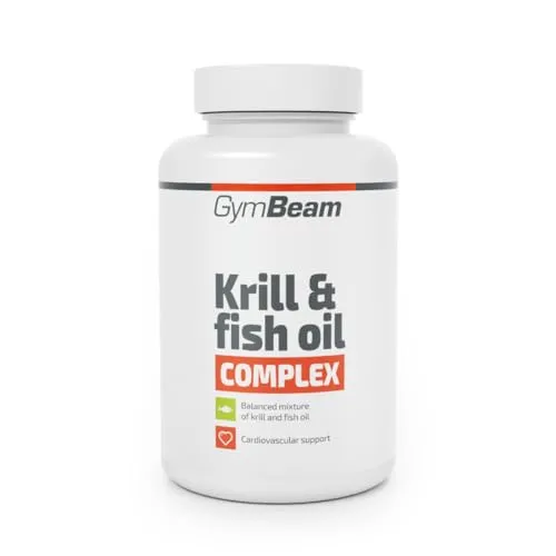 GymBeam Krill e Pesce Omega 3 Capsule 90 cps EPA DHA