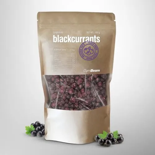 GymBeam Ribes Nero Liofilizzato frutta 100g senza zucchero