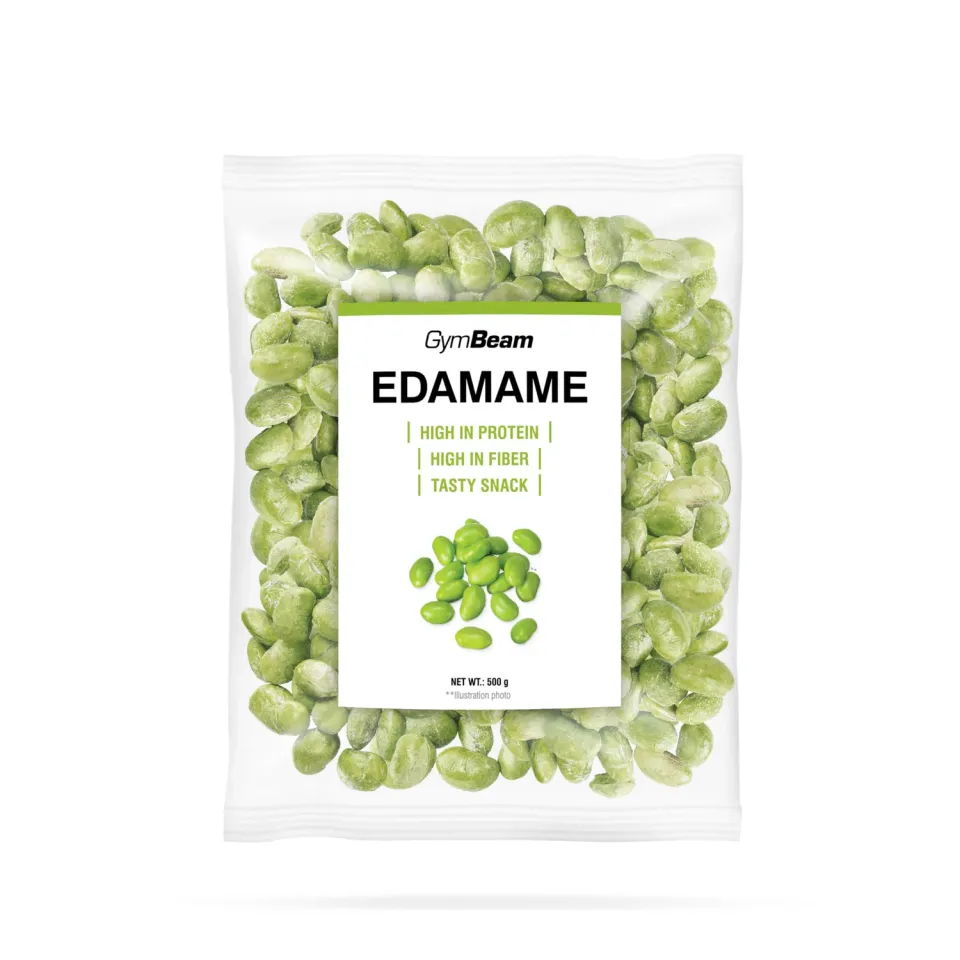 GymBeam Edamame snack proteico senza grassi aggiunti