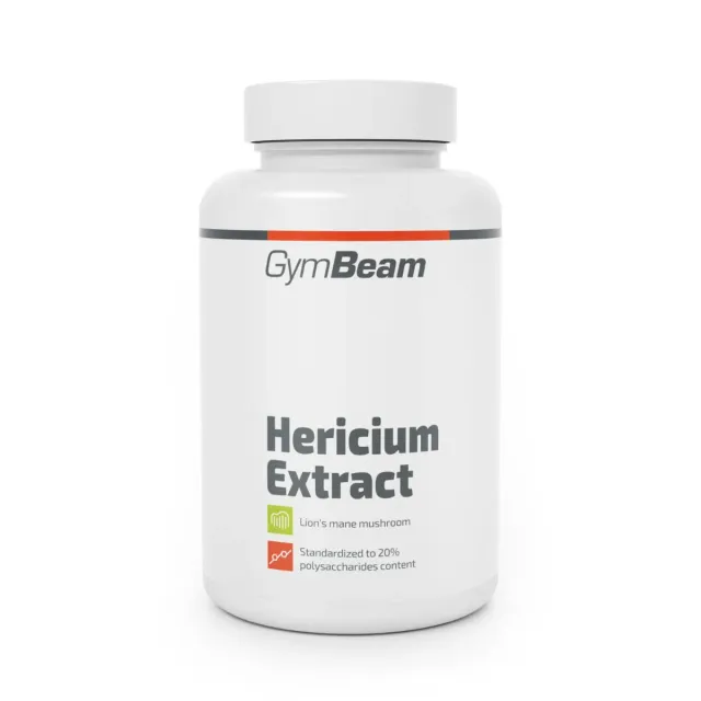 GymBeam Hericium 500 mg capsule vegane memoria 20%