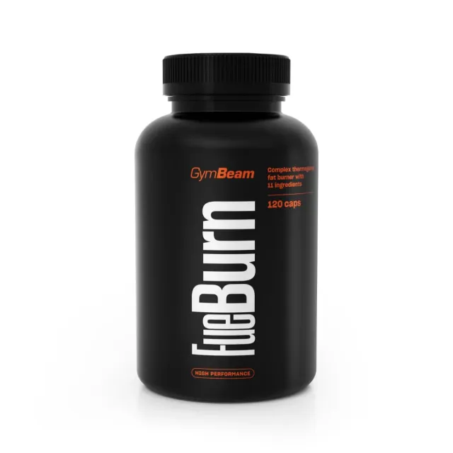 GymBeam FueBurn Bruciagrassi Termogenico 60 Capsule Caffeina