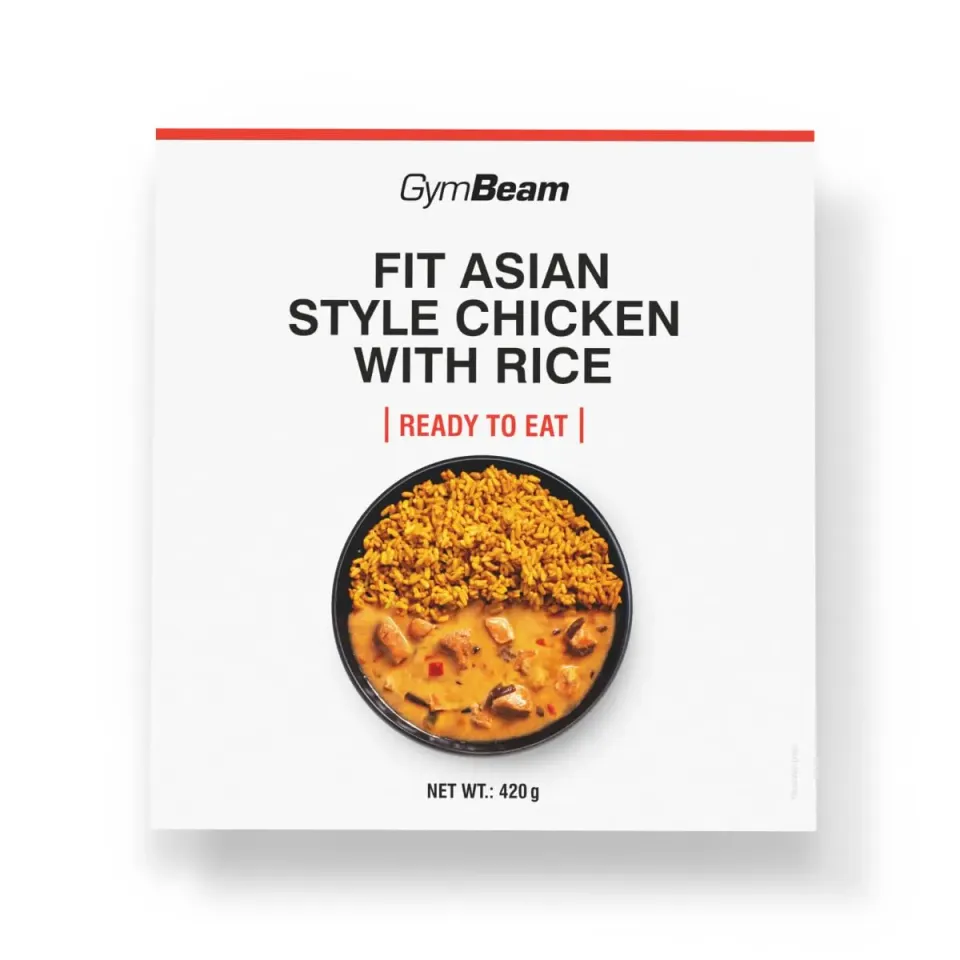 GymBeam Pollo Asiatico pasto proteico 420 g cocco