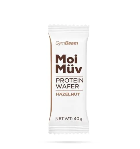 GymBeam MoiMuv Wafer Proteico Nocciola 20x40g