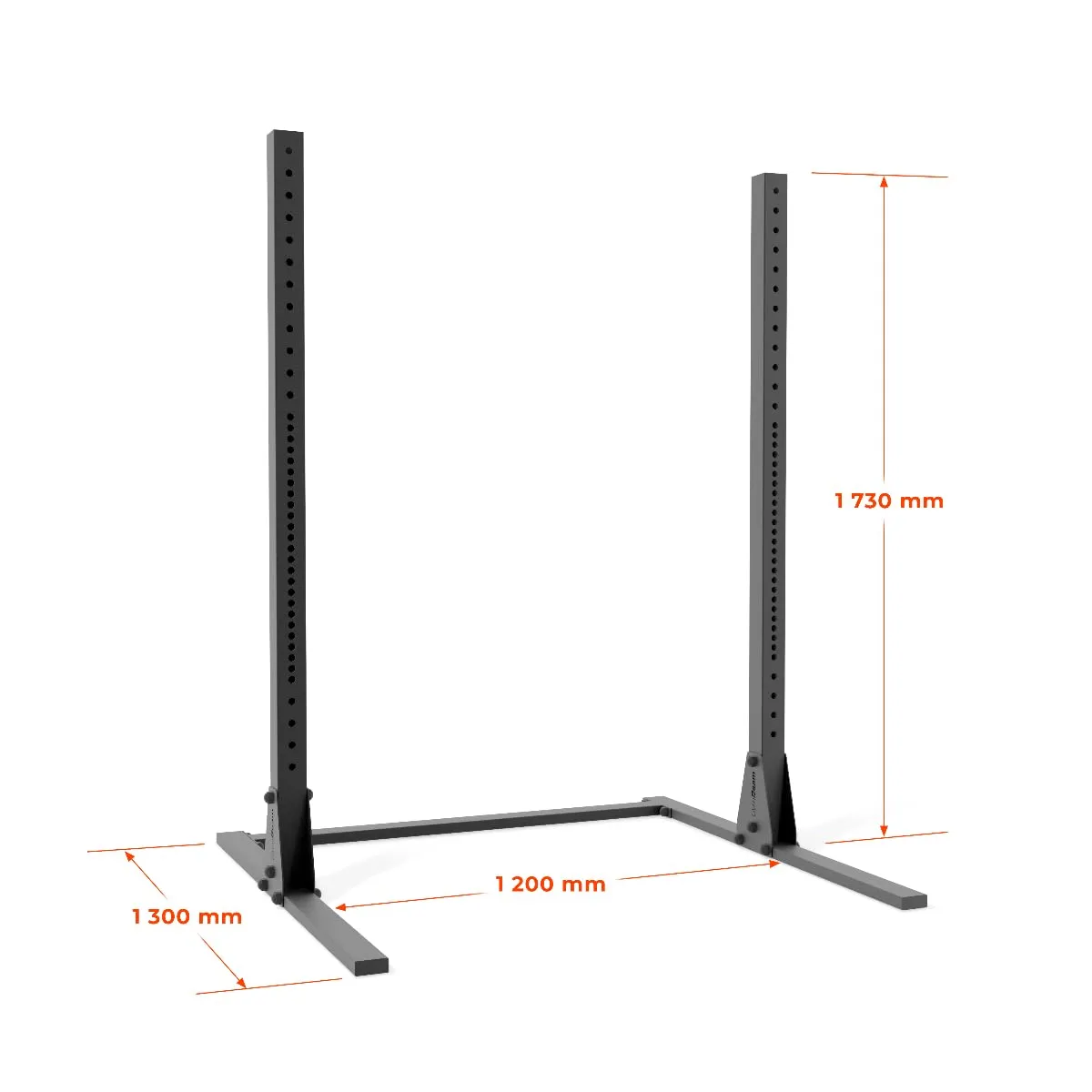 GymBeam Half Rack Palestra Squat 300 kg Regolabile