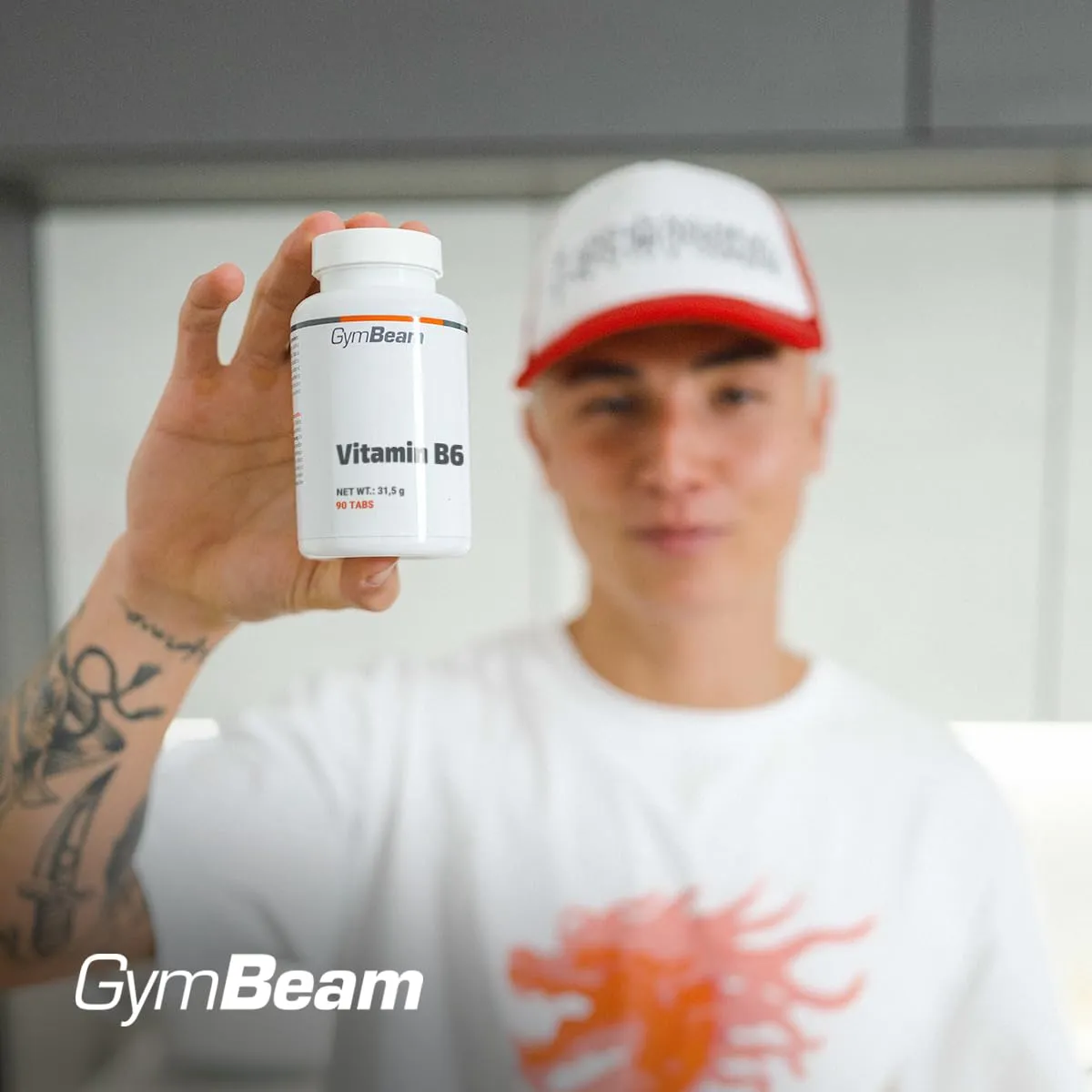 GymBeam Vitamina B6 Integratore 90 Compresse Fatica