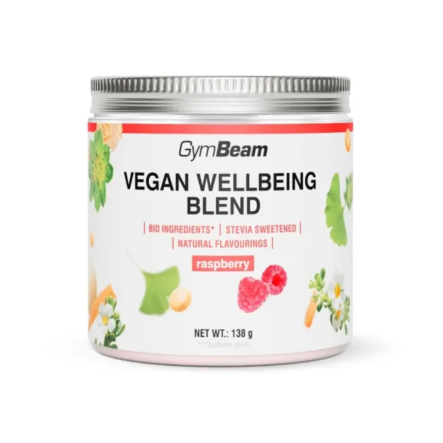 GymBeam Wellbeing Blend Nootropo Vegano Gusto Fresco