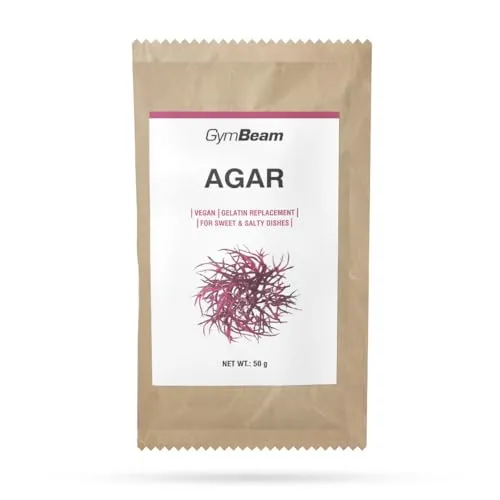 GymBeam Agar Addensante Vegetale 50 g Senza Zucchero